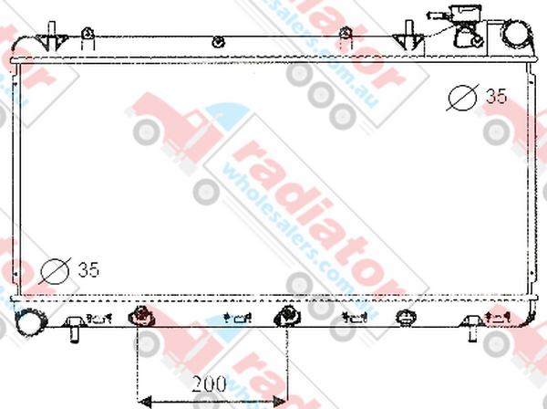 RW257111A Radiator